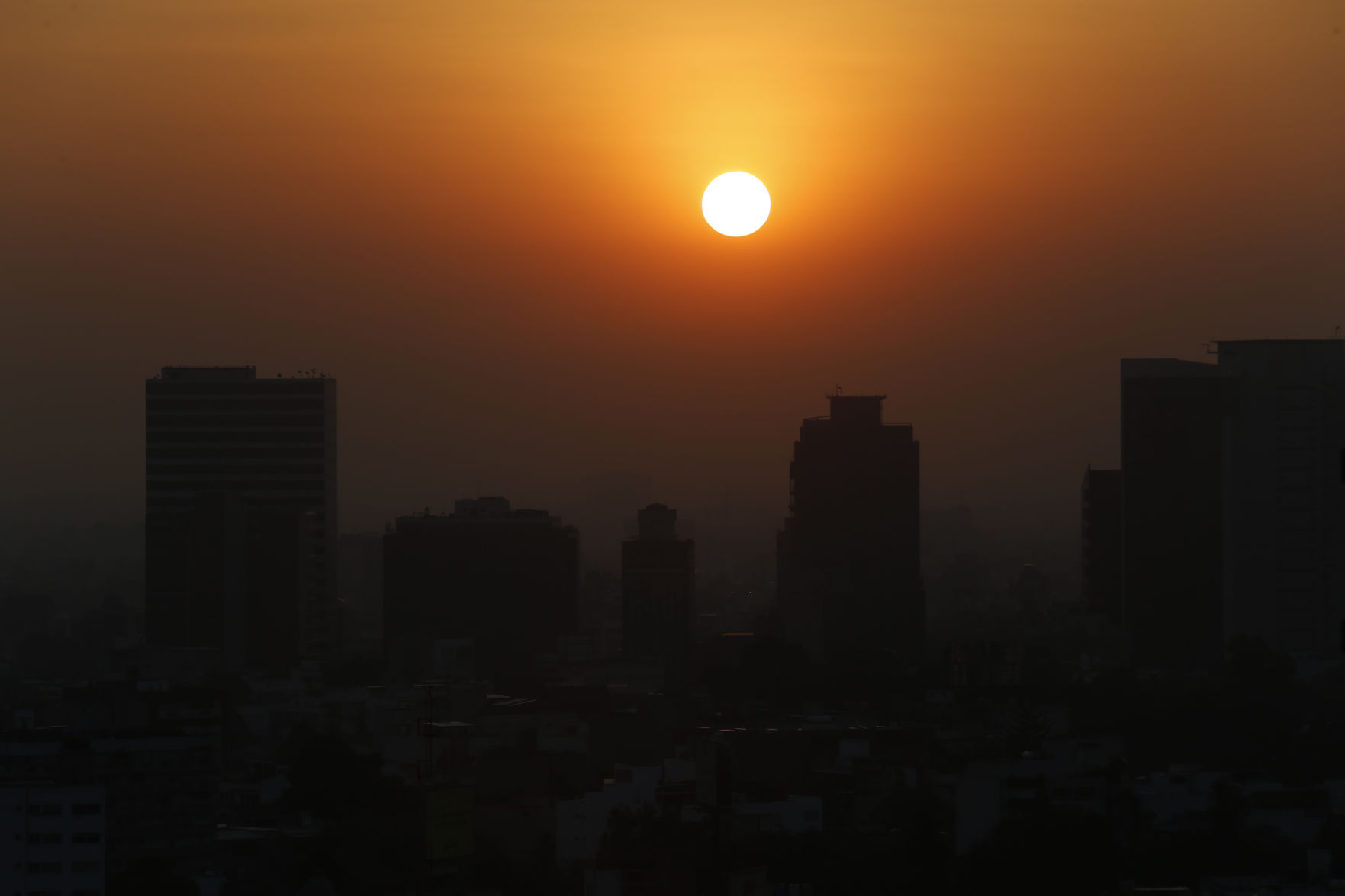 APTOPIX Mexico City Pollution